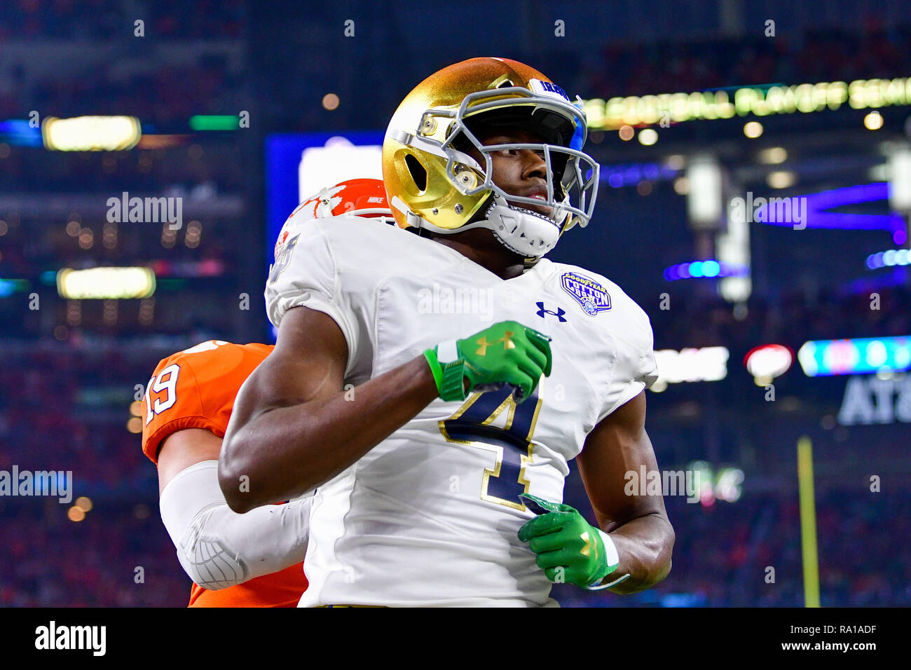 Notre Dame Fighting Irish Wide Receiver Kevin Austin Jr 4