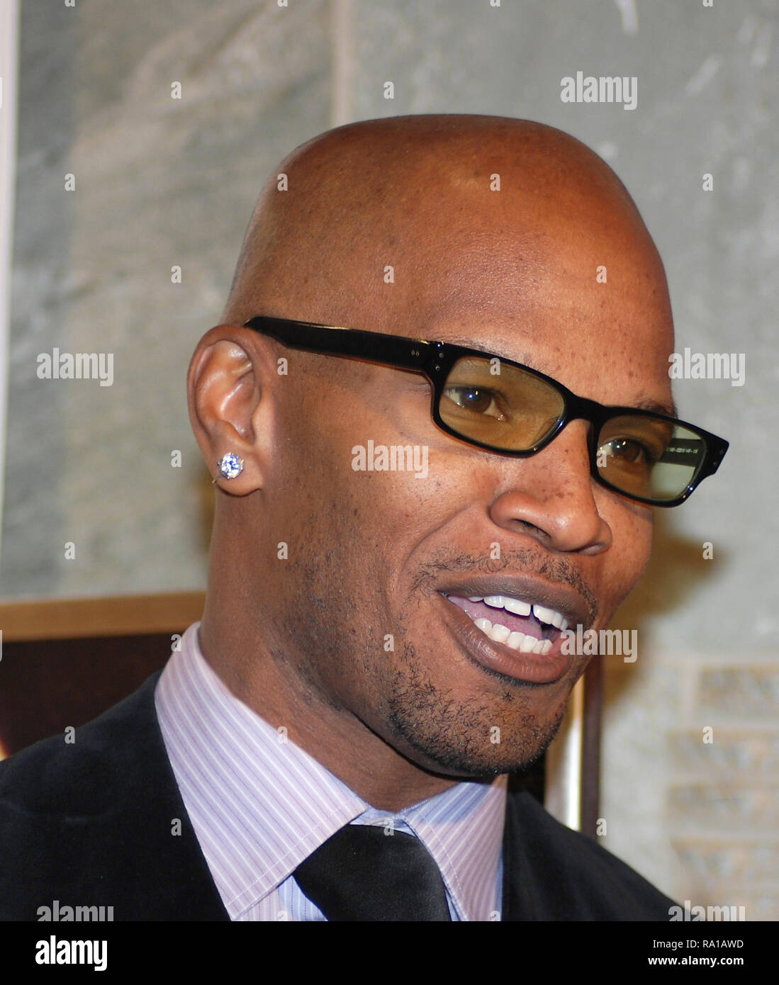 LAS VEGAS - NV - DECEMBER 21, 2007:  Jamie Foxx's 40th Birthday Celebration at Jet Nightclub at The Mirage.    People;  Jamie Foxx Stock Photo