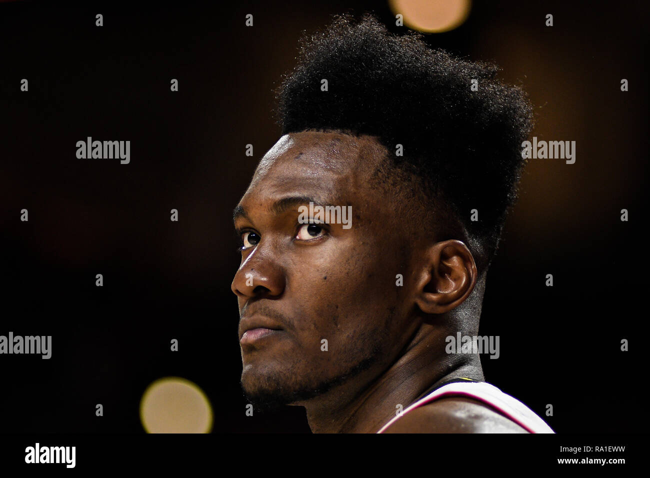 Maryland, USA. 29th Dec, 2018. BRUNO FERNANDO (23) in action during the game held at XFINITY Center in College Park, Maryland. Credit: Amy Sanderson/ZUMA Wire/Alamy Live News Stock Photo