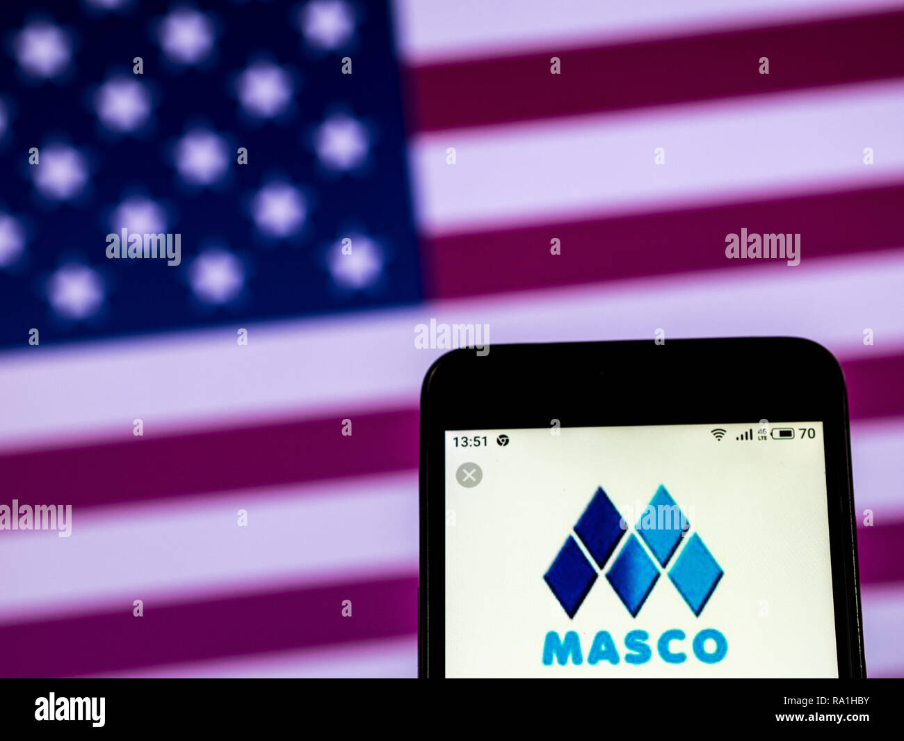 Masco logo hi-res stock photography and images - Alamy