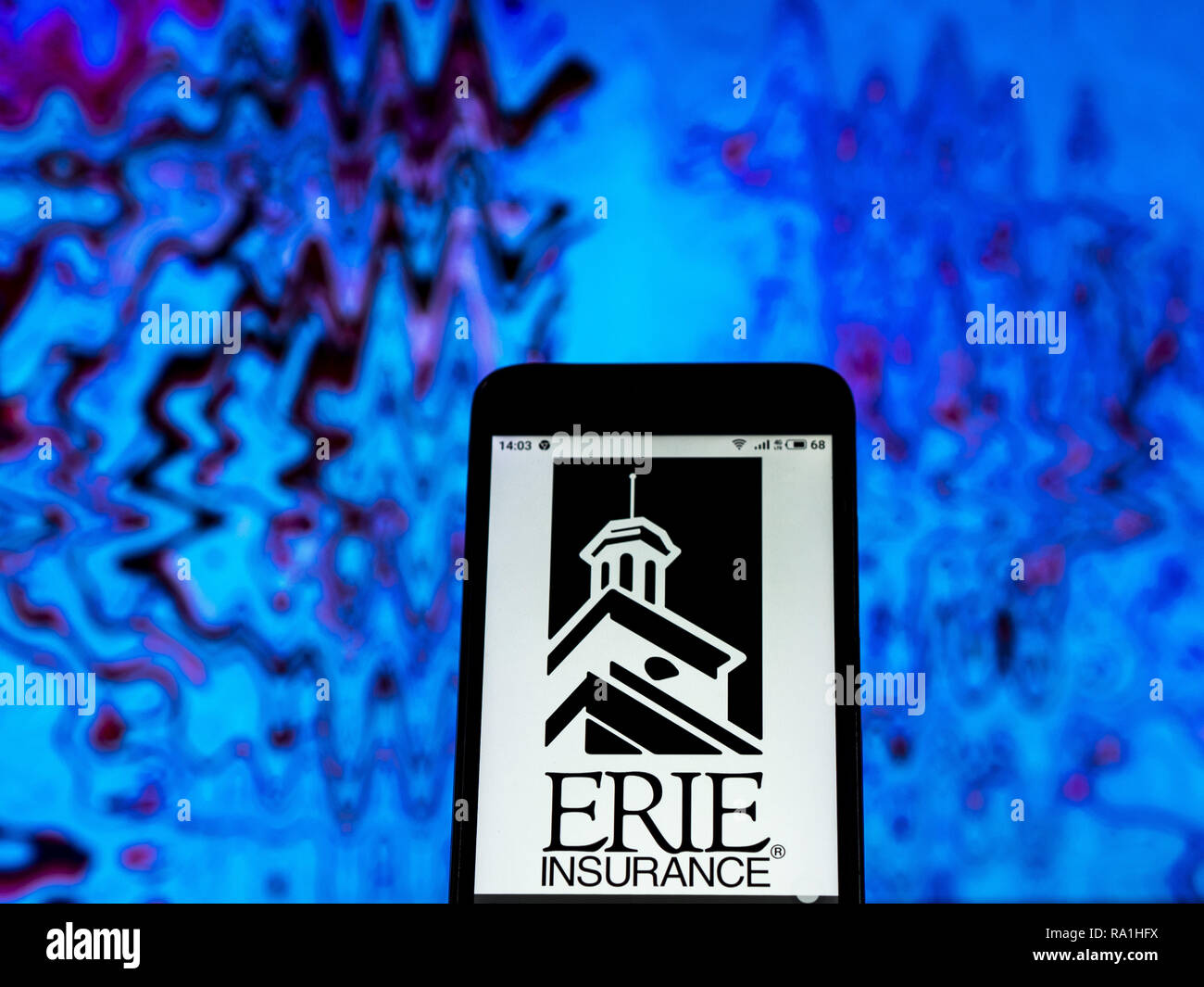 Erie insurance group logo hires stock photography and images Alamy