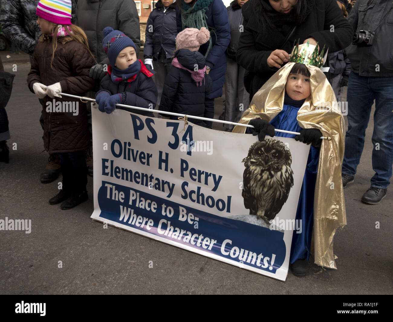 The Annual Three Kings Day Parade in the Williamsburg section of