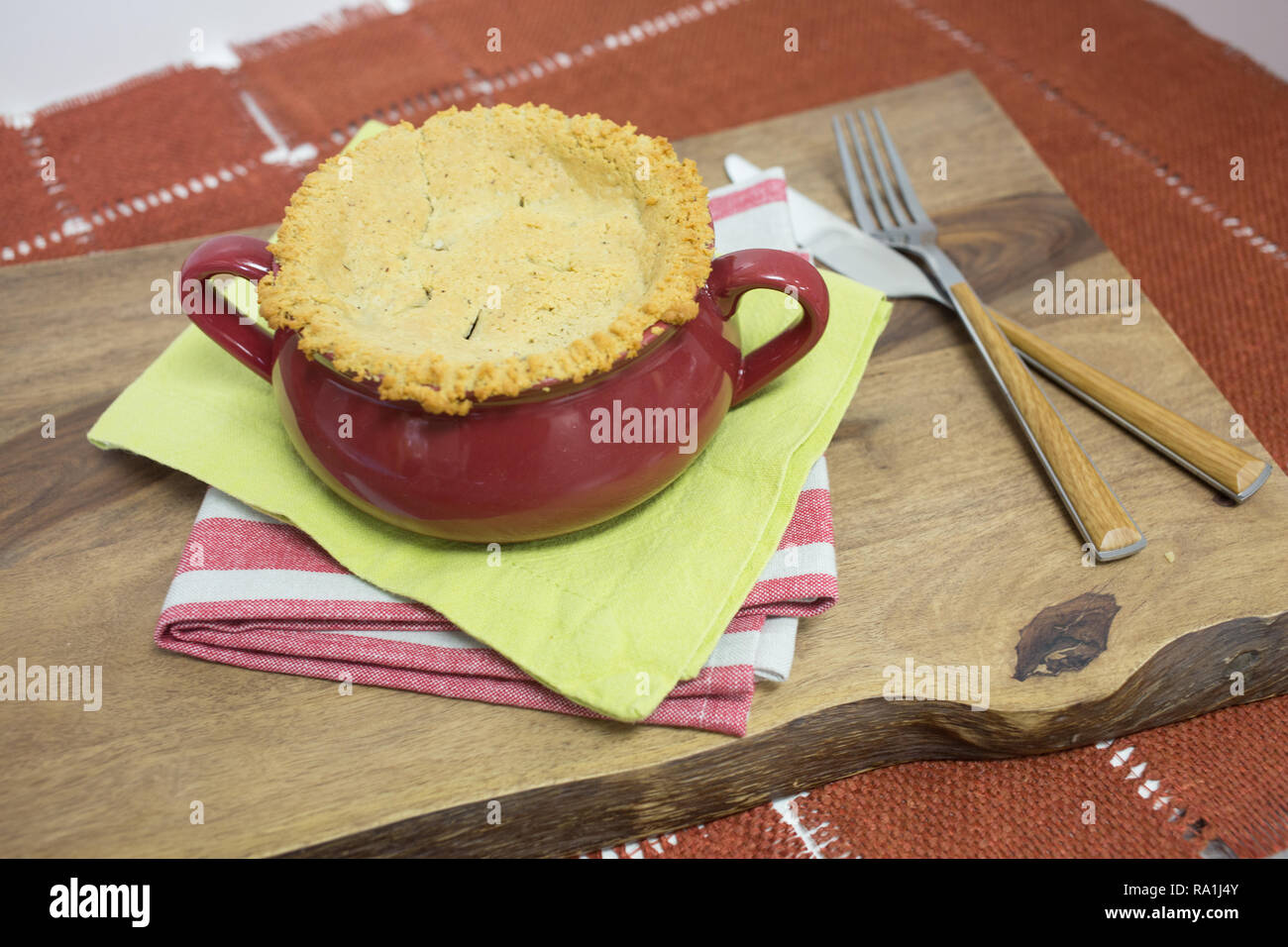Chicken Pot Pie Stock Photo - Alamy