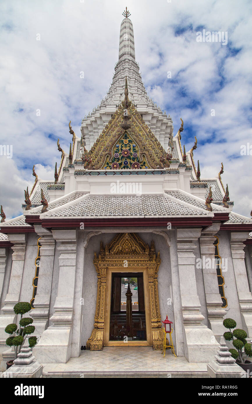 Bangkok City Pillar Shrine in Bangkok, Thailand. Stock Photo