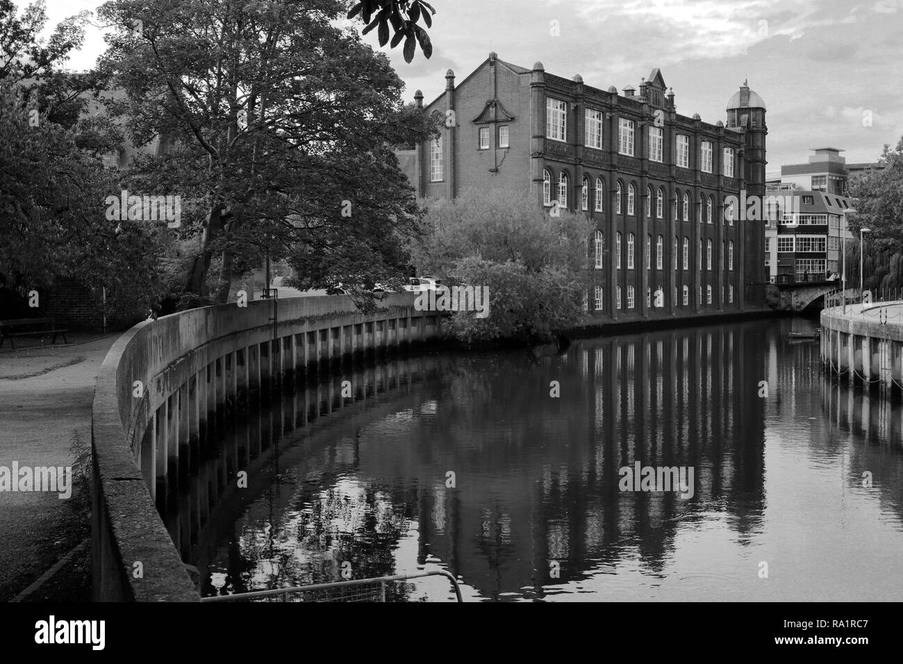 River wensum Black and White Stock Photos & Images - Alamy