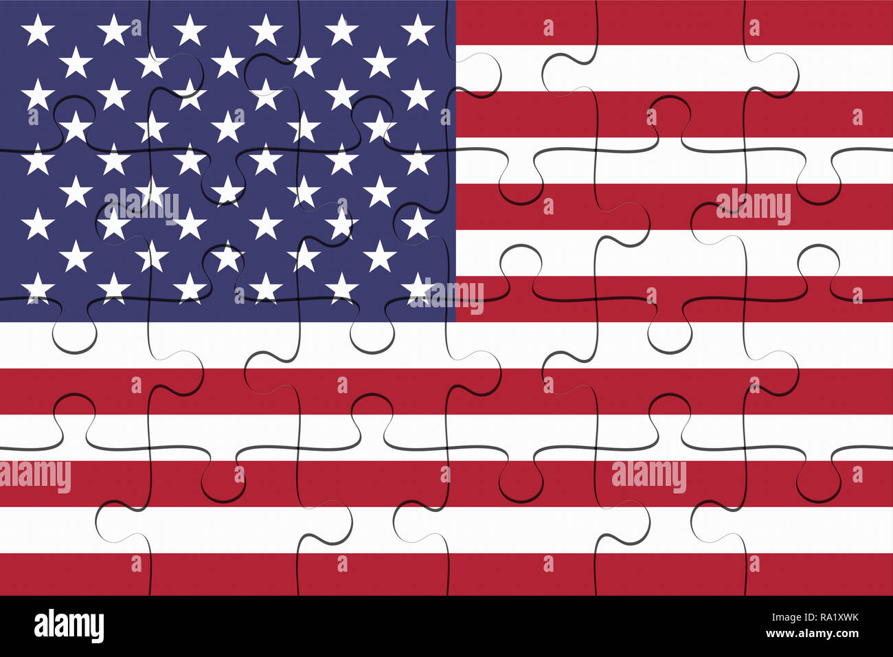 US Flag Jigsaw Puzzle  Play US Flag Jigsaw Puzzle on PrimaryGames