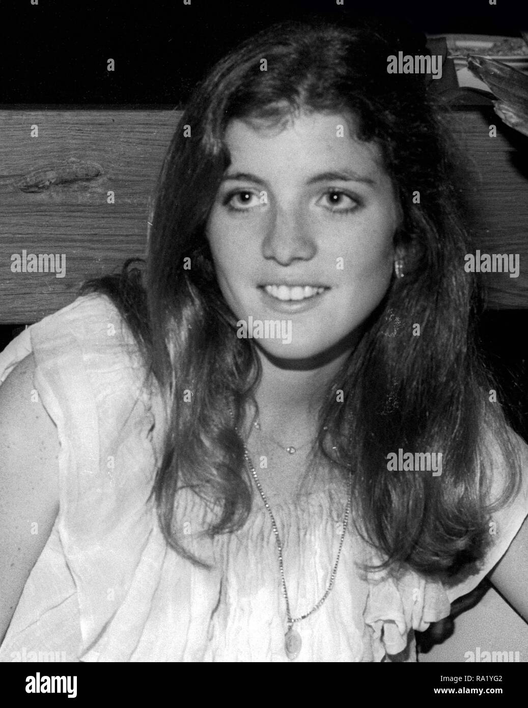 Caroline Kennedy 1978 Photo By Adam Scull/PHOTOlink.net Stock Photo