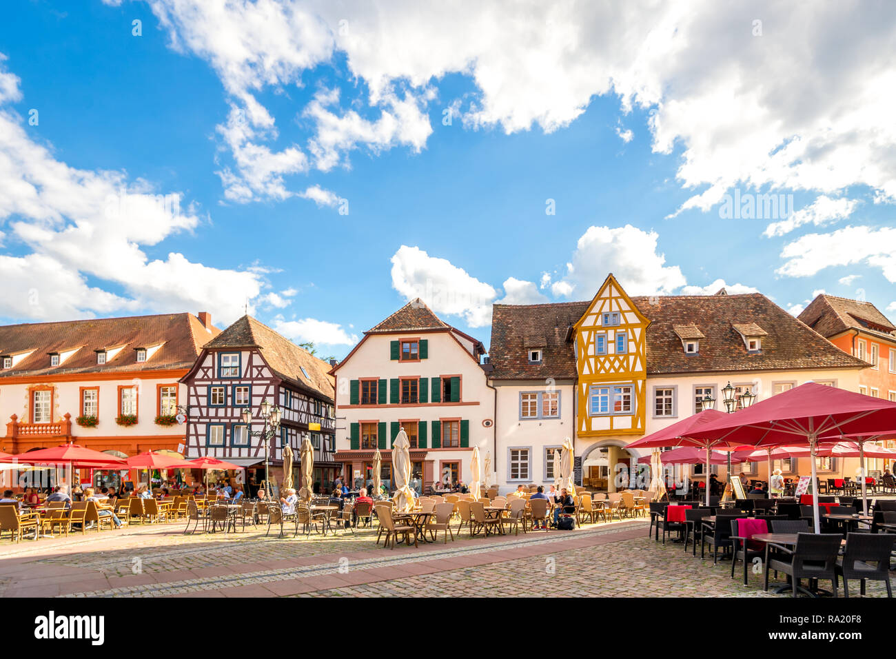 Market, Neustadt an der Weinstrasse, Germany Stock Photo