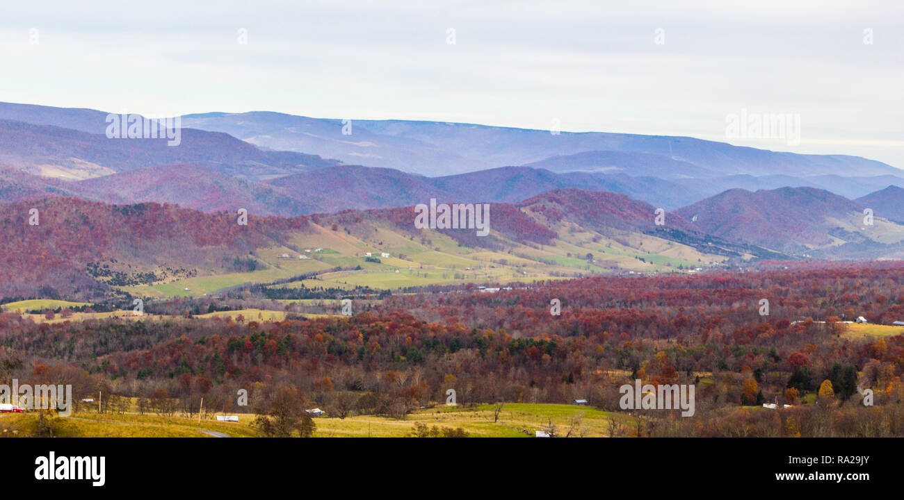 Germany Valley in Fall, West Virginia Stock Photo Alamy