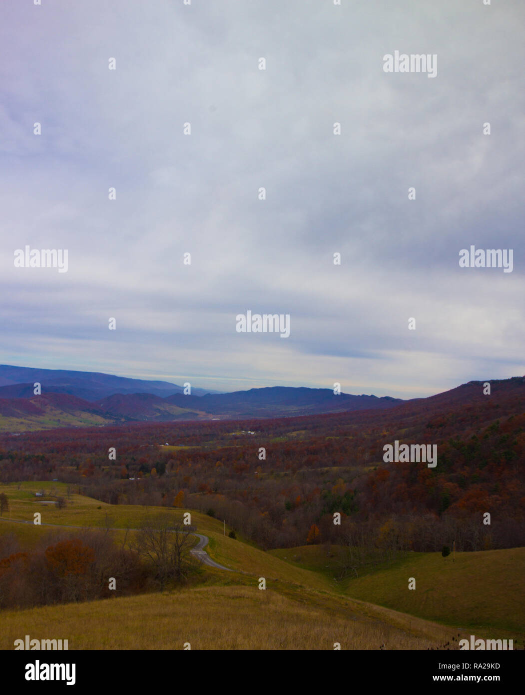 Germany Valley in Fall, West Virginia Stock Photo Alamy