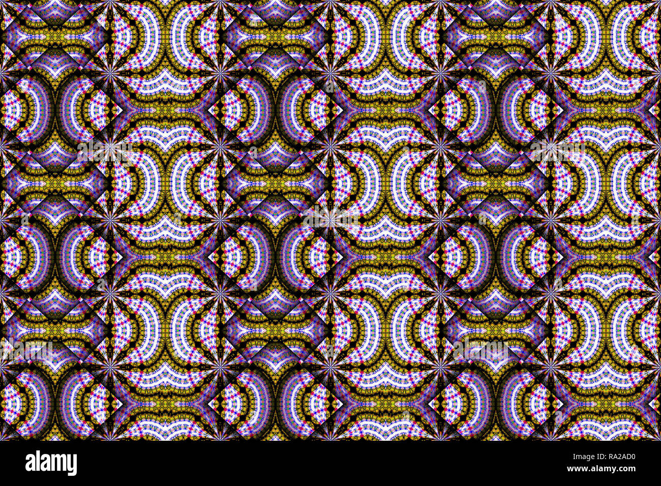 A very colorful abstract fine art piece with multiple shapes and ...