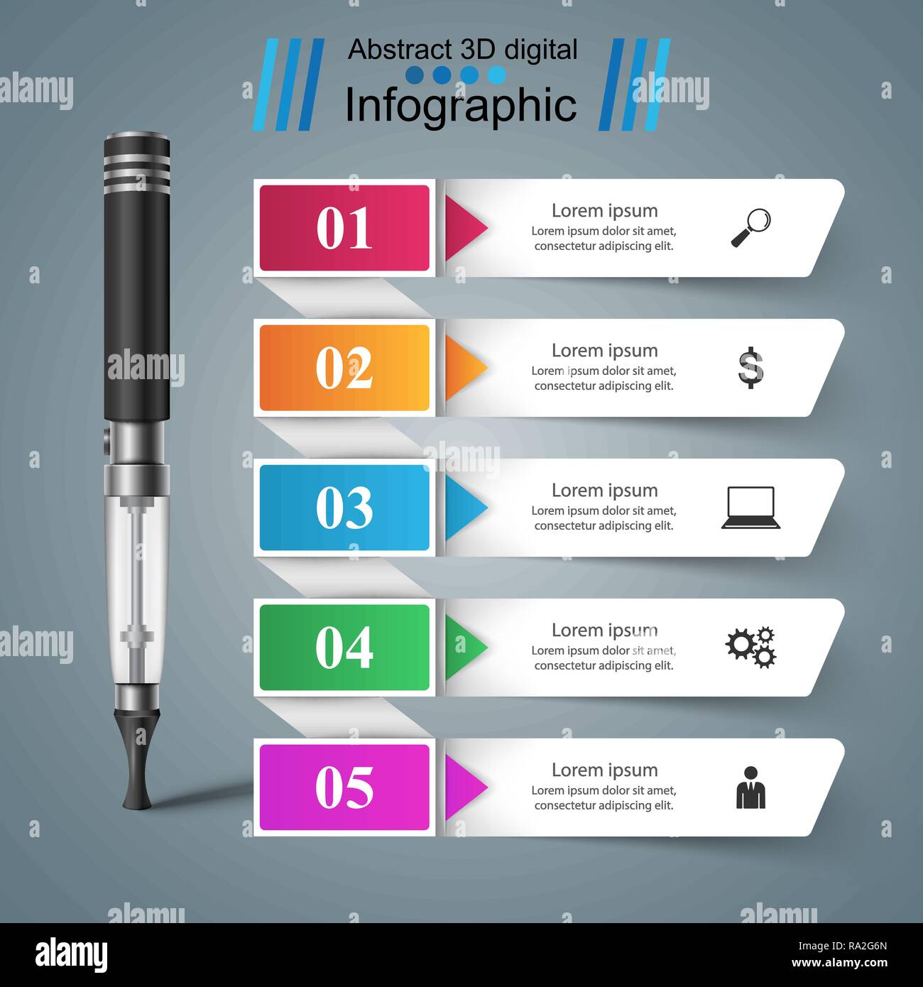 Harmful cigarette, viper, smoke, business infographics Stock Vector Image &  Art - Alamy