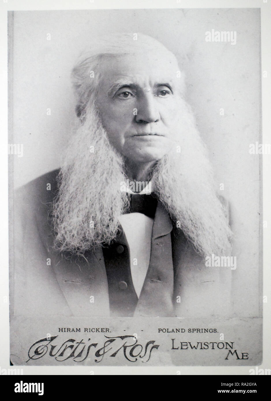 Poland Spring museum and environmental education center Maine Stock