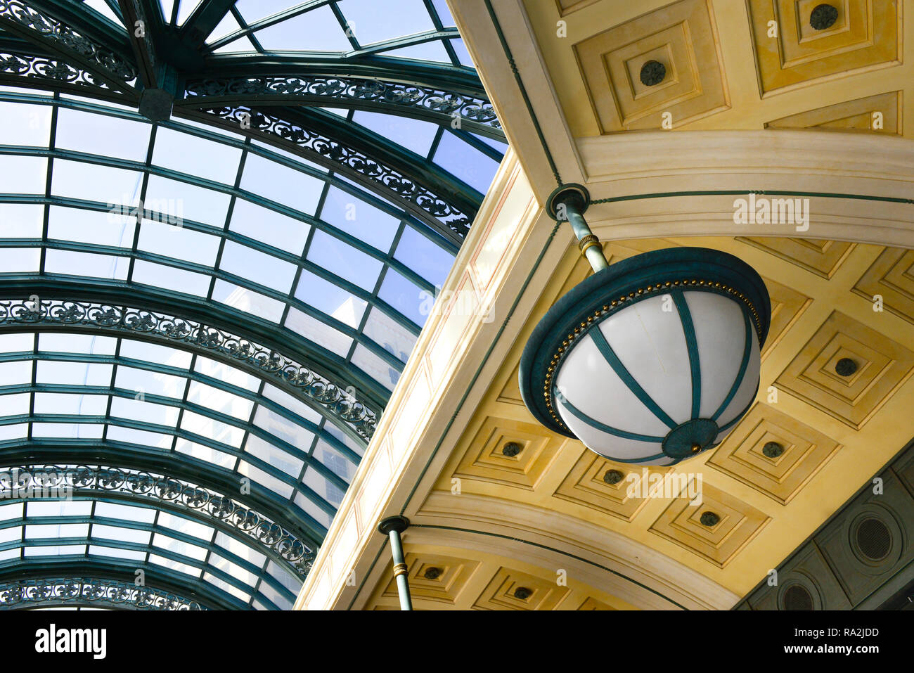 Bellagio hotel lobby ceiling hires stock photography and images Alamy