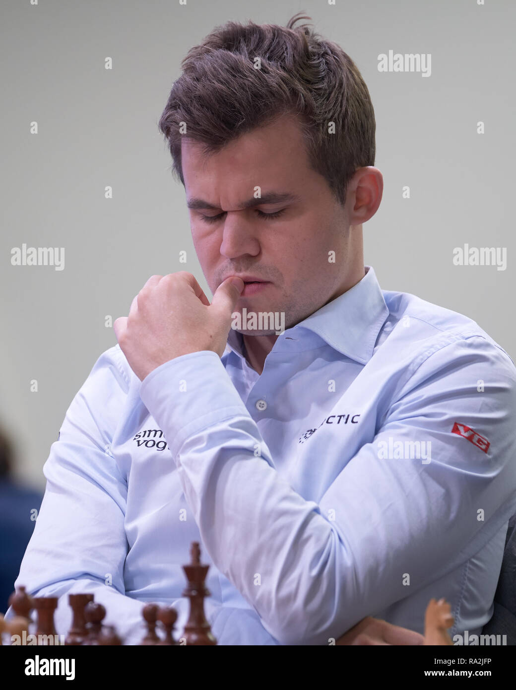 Norways World Chess Champion Magnus Carlsen Editorial Stock Photo - Stock  Image