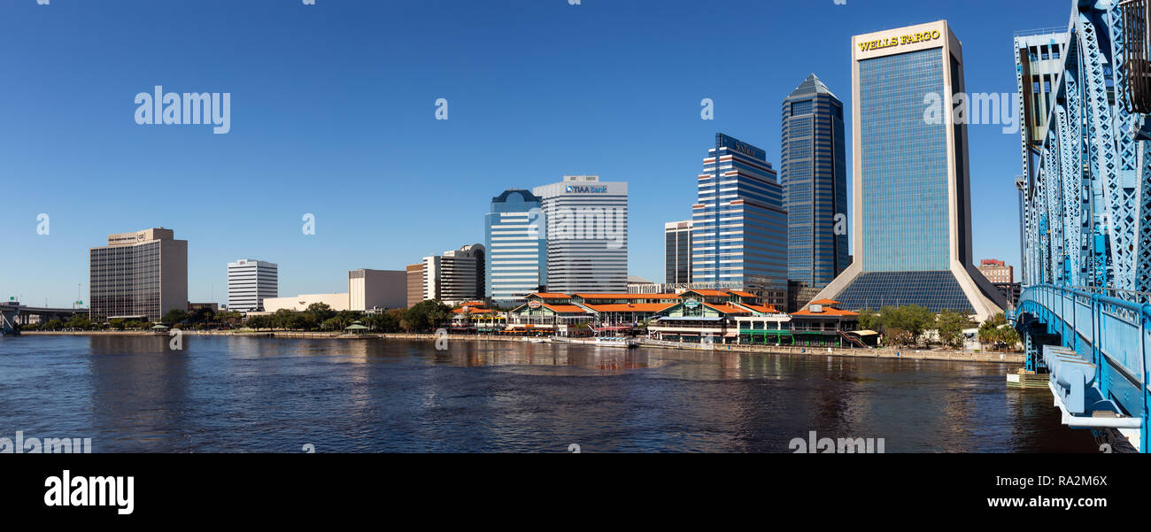 Jacksonville, Florida, United States October 30, 2018 Panoramic view