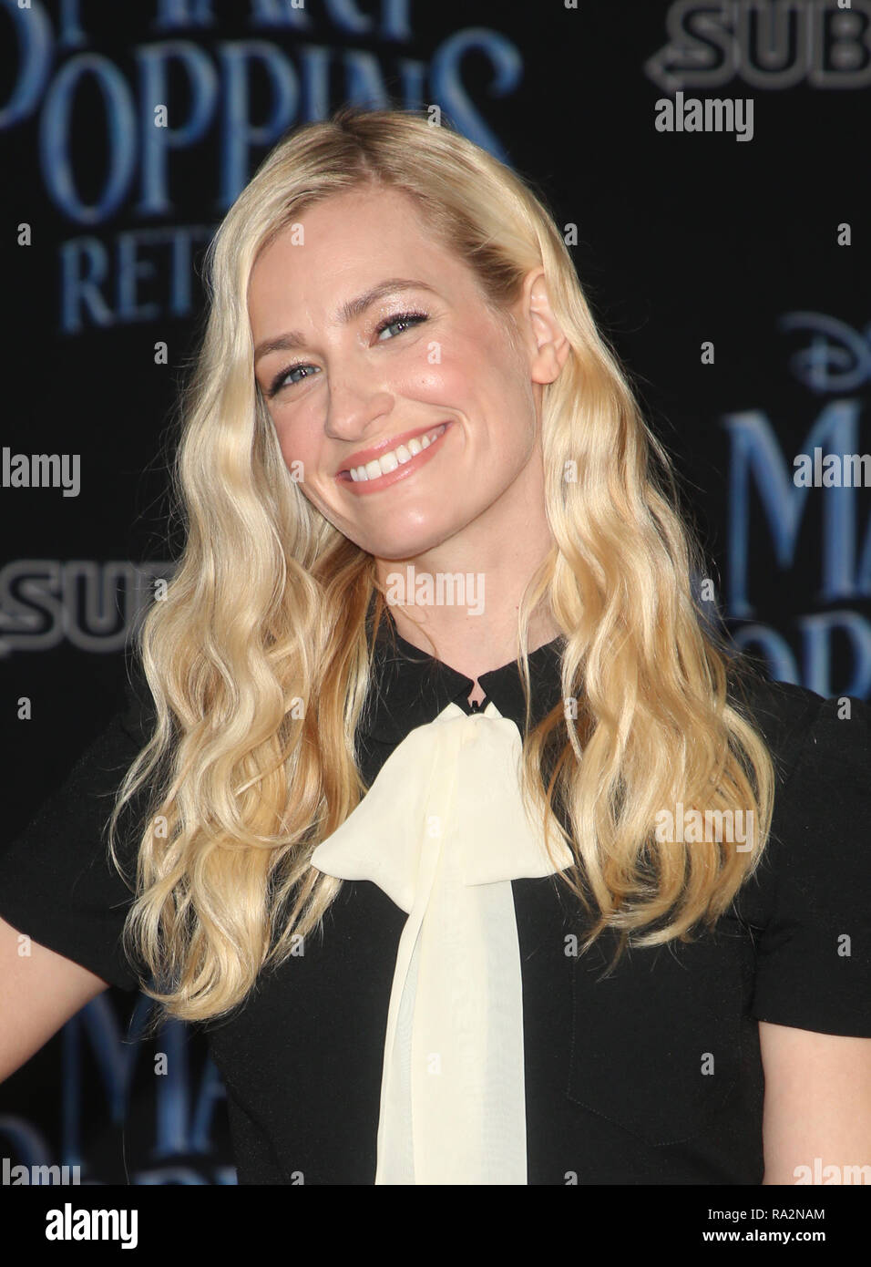 Disney's 'Mary Poppins Returns' World Premiere Featuring: Beth Behrs