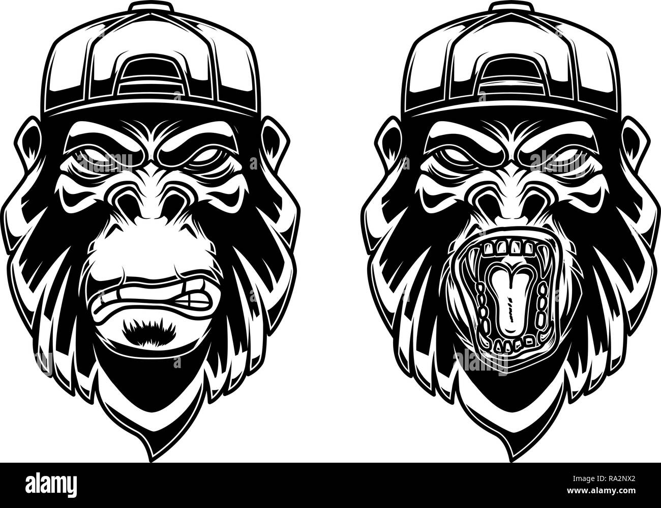 gorilla baseball cap