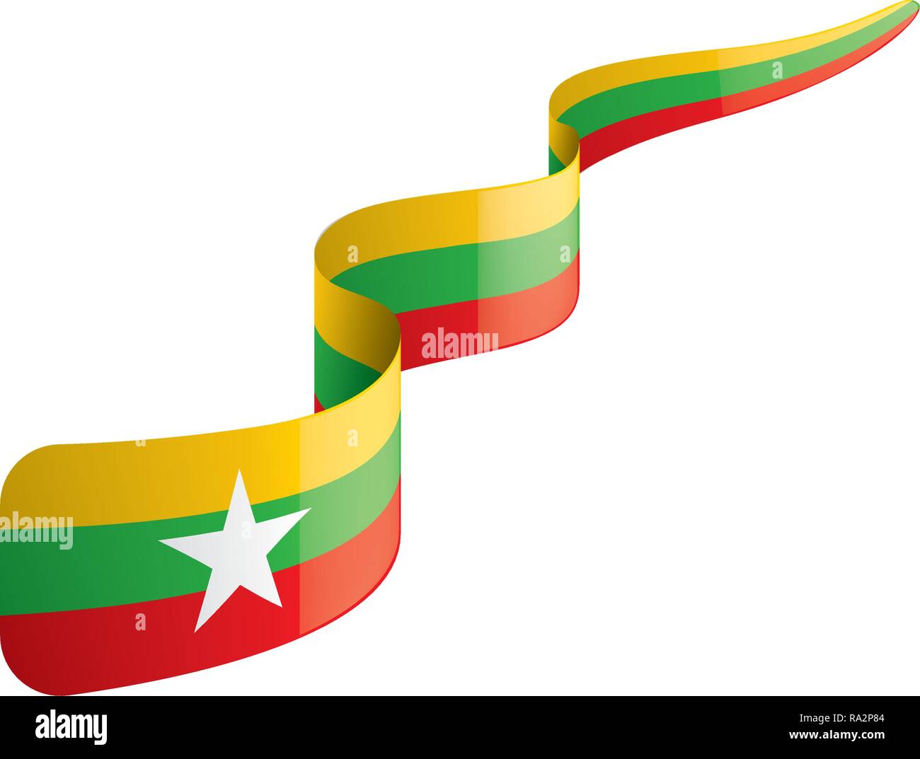 Myanmar flag hi-res stock photography and images - Alamy
