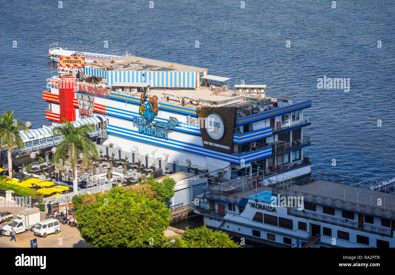 Cafe on the nile hires stock photography and images Alamy