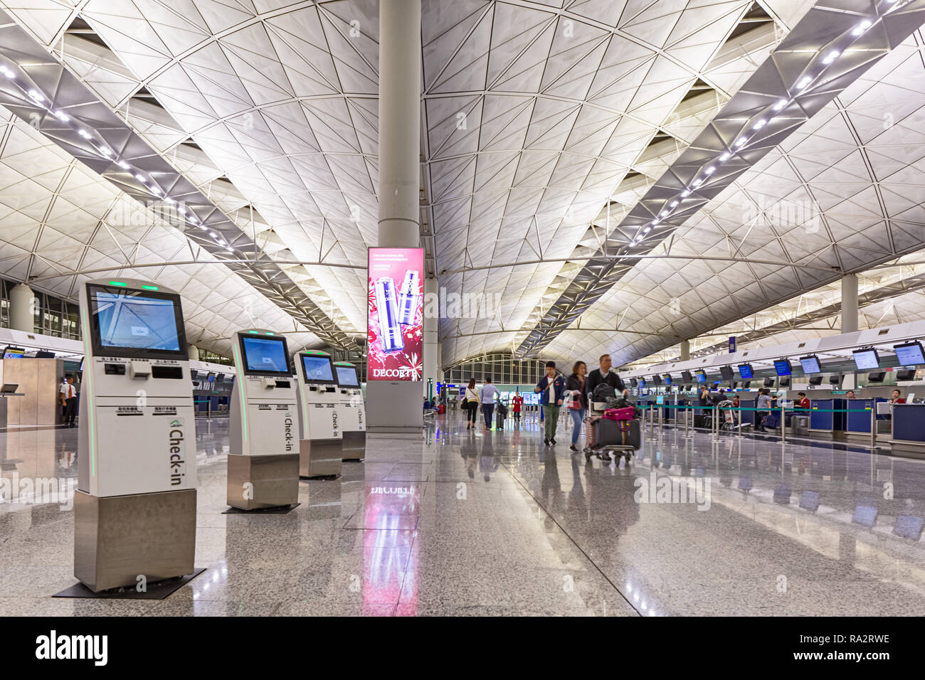 Hong Kong International Airport Stock Photo
