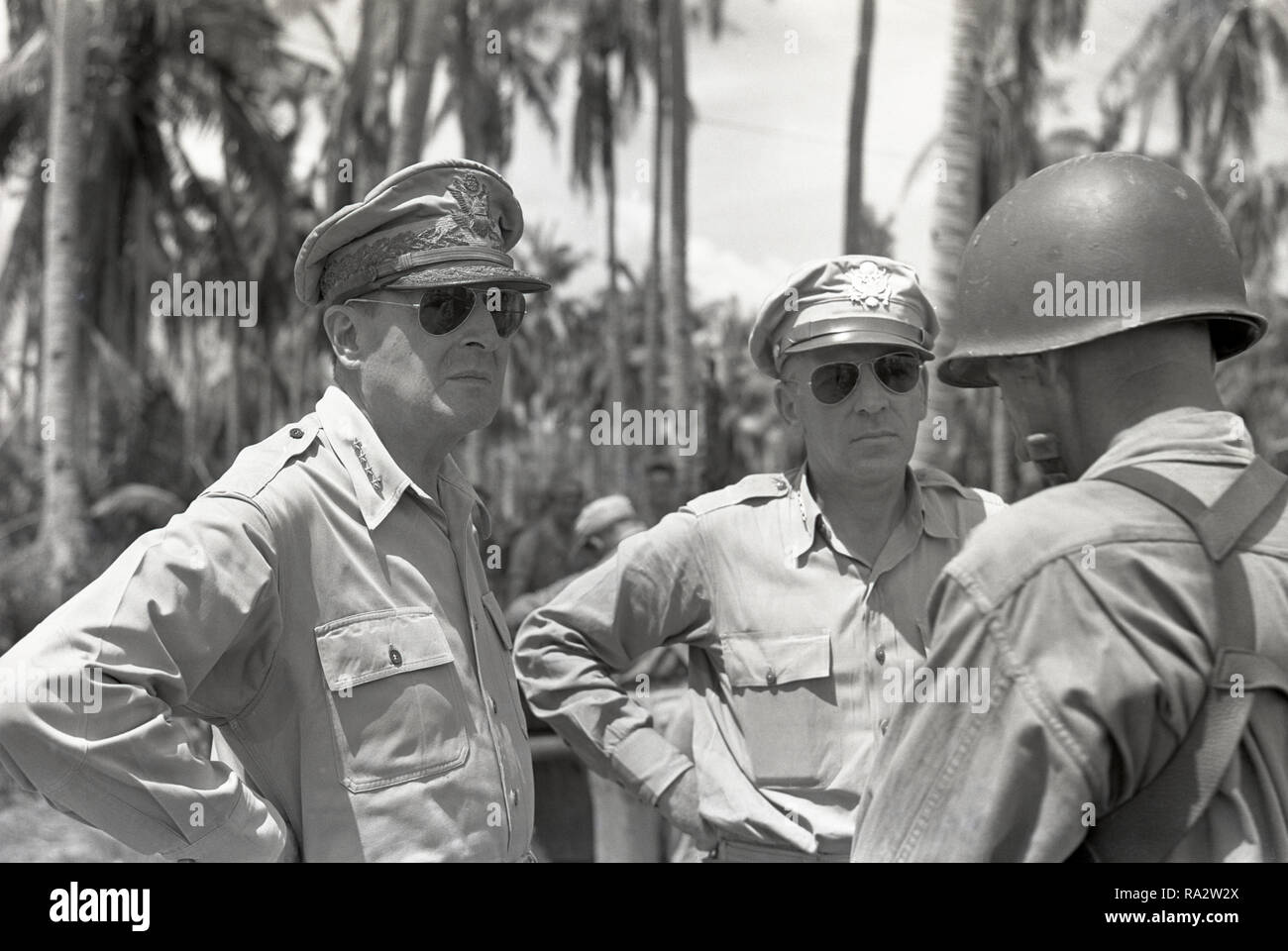 General of the Army Douglas MacArthur Stock Photo