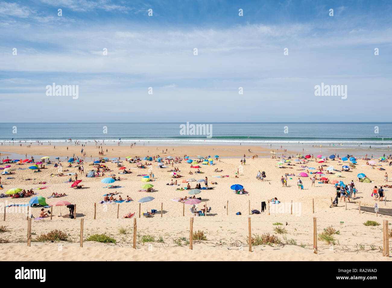 Le (French Atlantic coast), near Lacanau Stock Photo Alamy