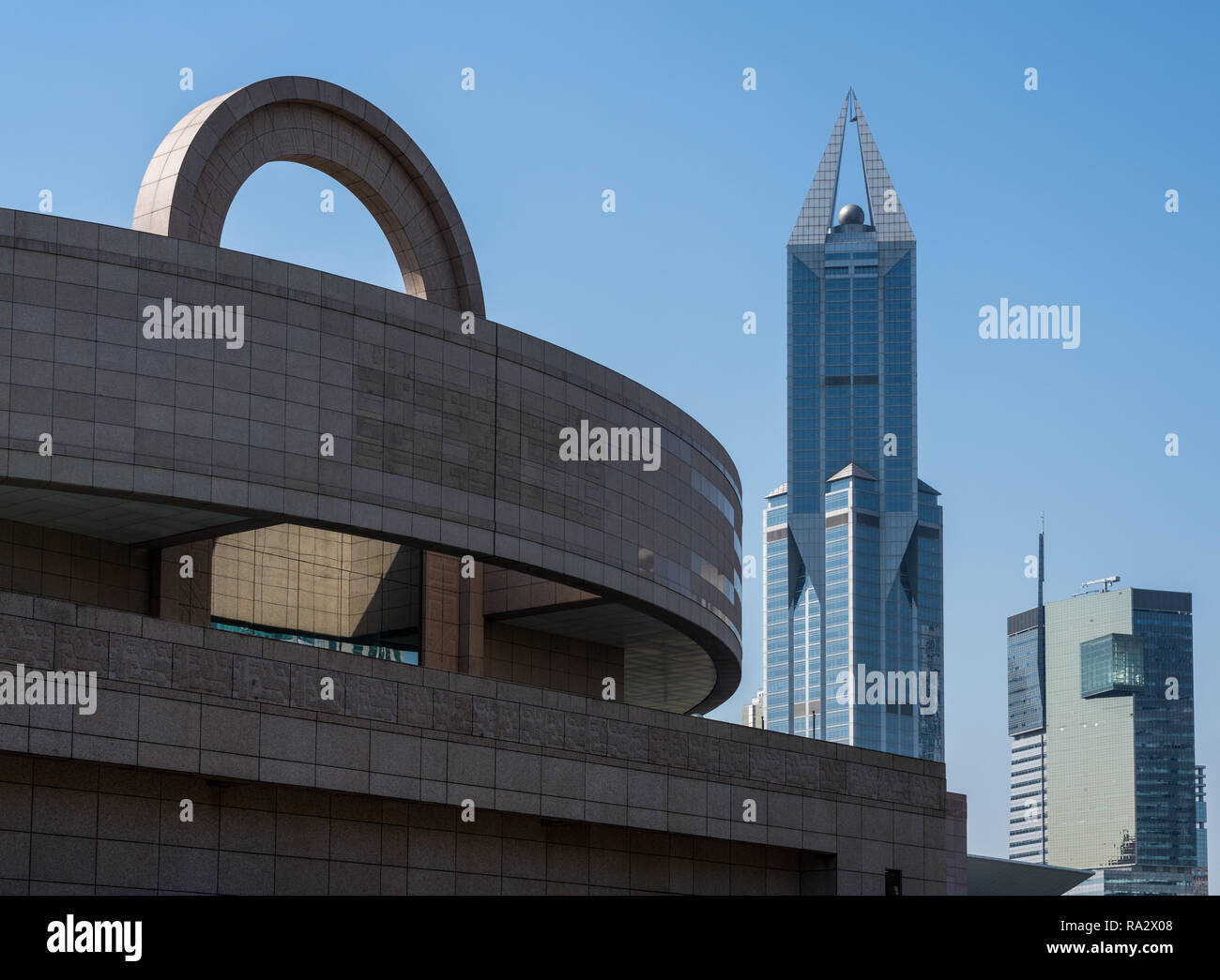 Shanghai Museum of Chinese Art building exterior Stock Photo
