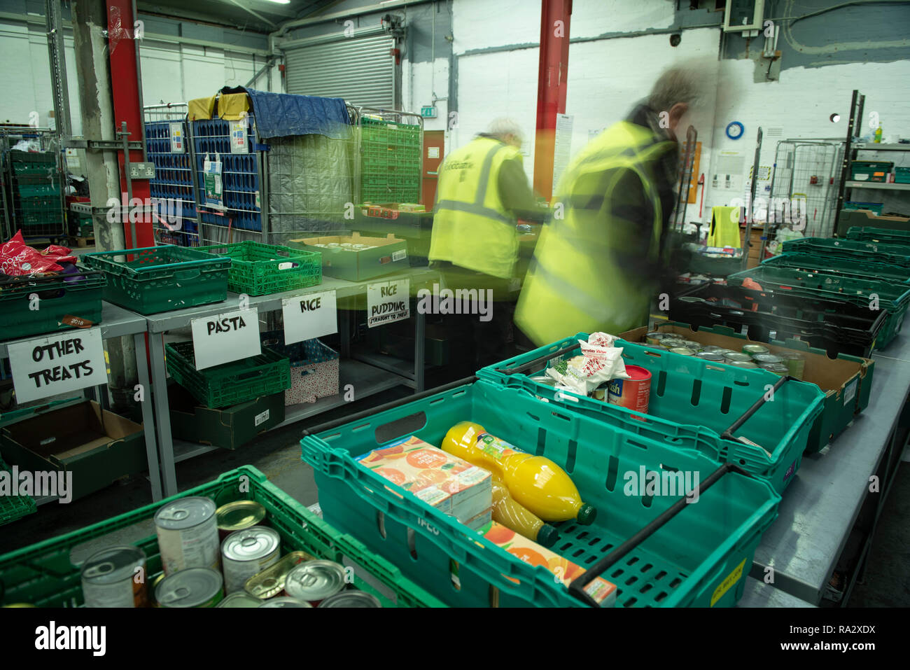Coventry Foodbank, Progress Way, Coventry, CV3 2NT, UK. 14th December