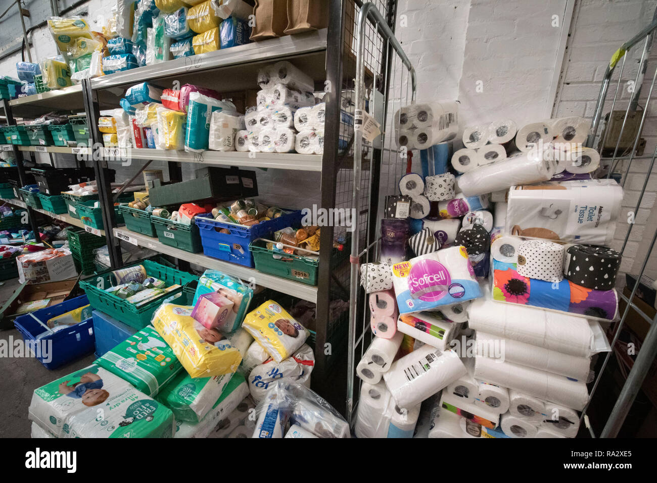 Coventry Foodbank, Progress Way, Coventry, CV3 2NT, UK. 14th December
