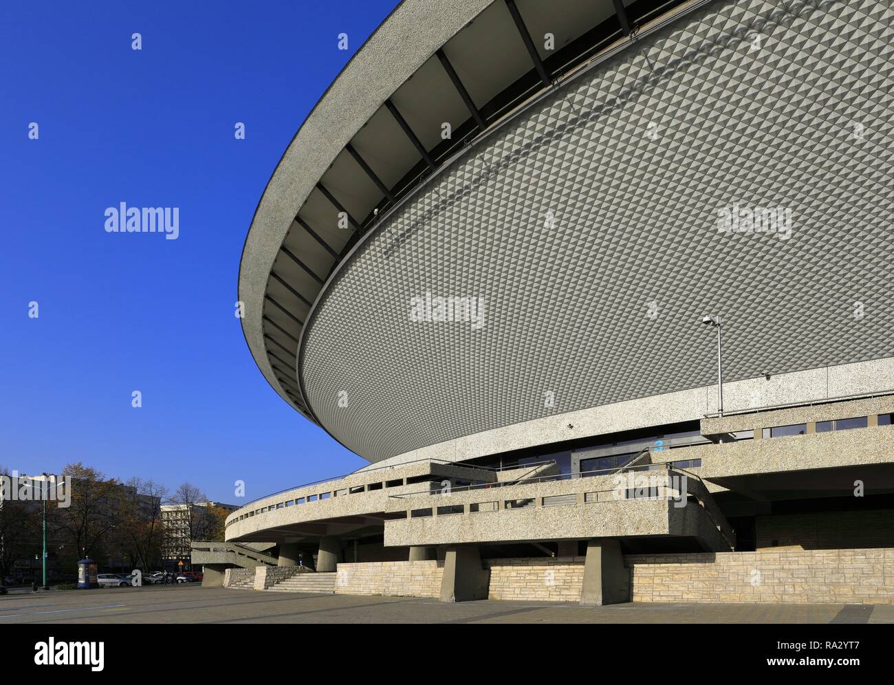 Poland , Upper Silesia , Katowice , Spodek sports and concert hall Stock  Photo - Alamy
