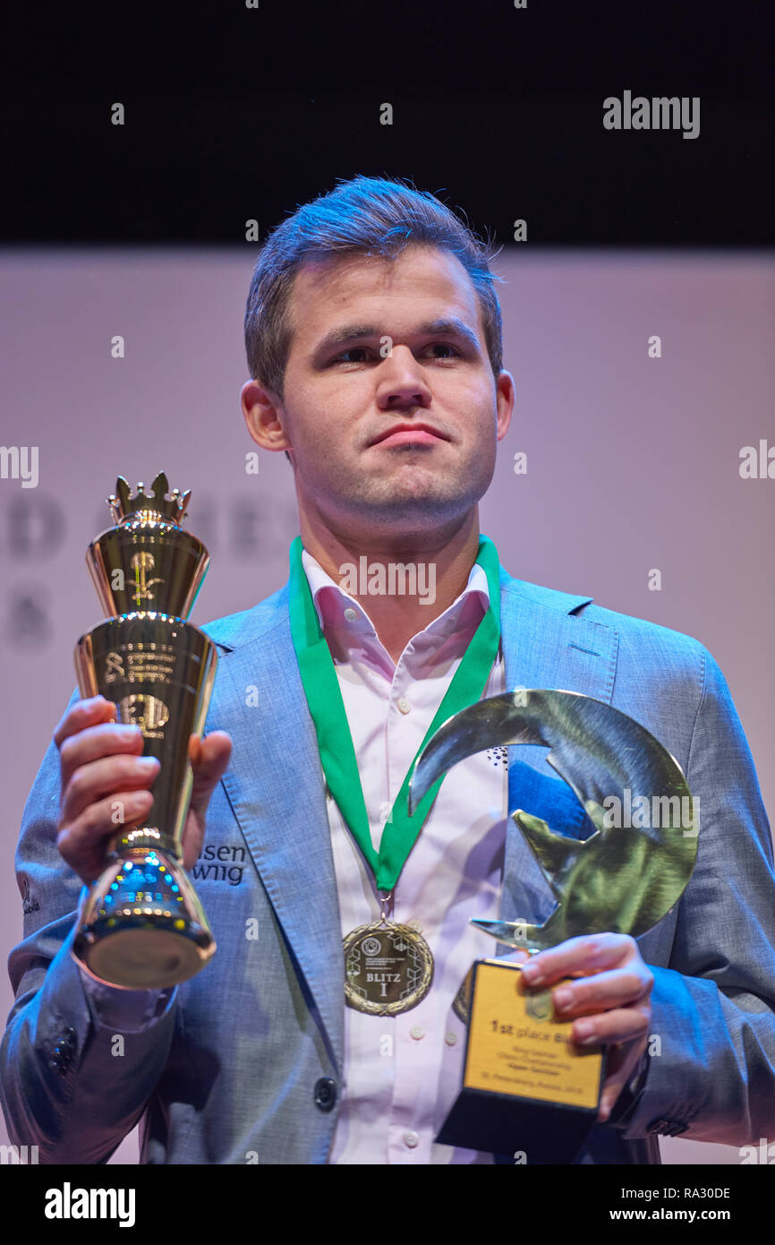 Norways World Chess Champion Magnus Carlsen Editorial Stock Photo - Stock  Image