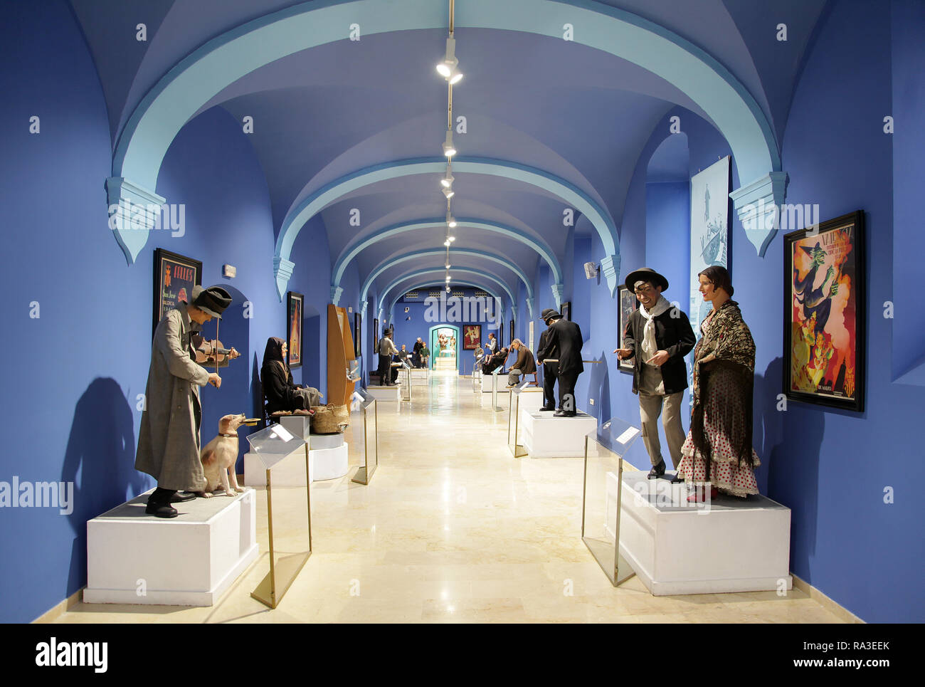 The Falles museum in Valéncia.located since 1971 at the Convent of  St.Vincent de Paul's mission house.Spain.Museum of Las Fallas.Ninots Stock  Photo - Alamy