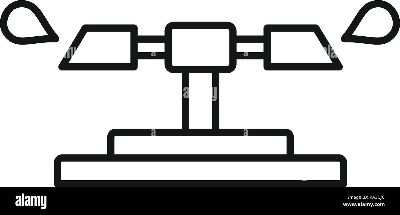 Rotating sprinkler icon. Outline rotating sprinkler vector icon for web ...