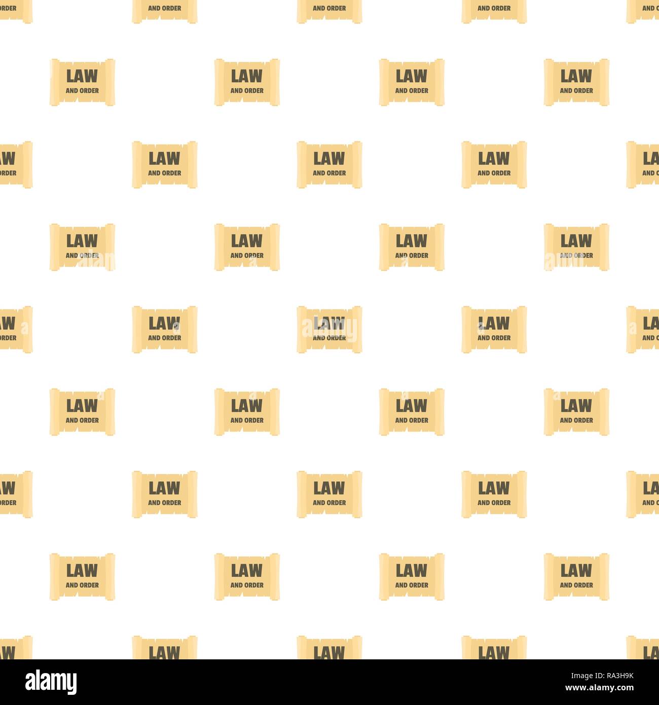 Law and order constitution day pattern seamless vector repeat for any web design Stock Vector