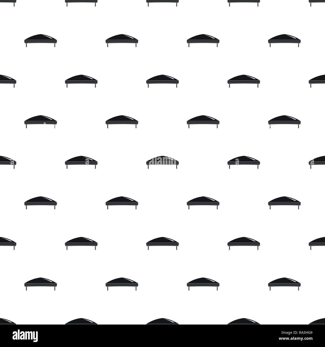 Outdoor fest tent pattern seamless vector repeat geometric for any web design Stock Vector