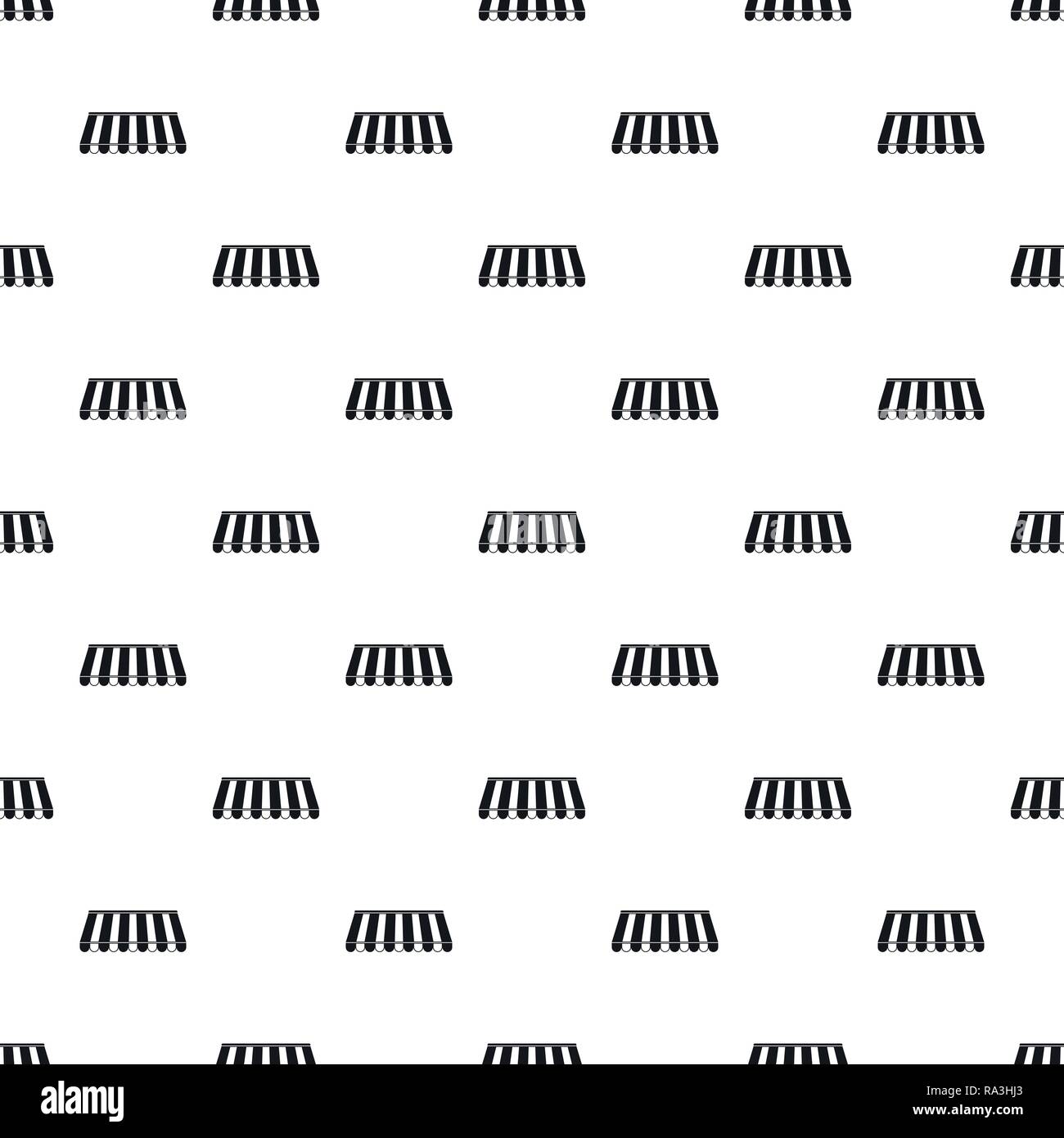 Store tent pattern seamless vector repeat geometric for any web design Stock Vector