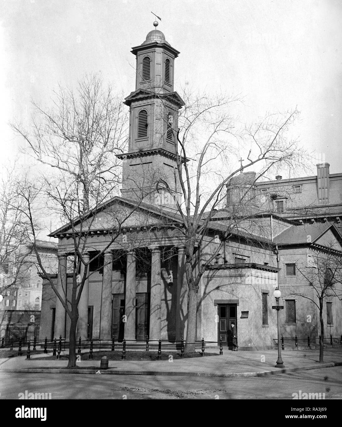 Saint John's Church ca. 1915 Stock Photo