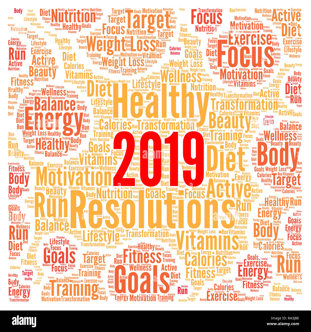 Healthy lifestyle illustration hi-res stock photography and images - Alamy