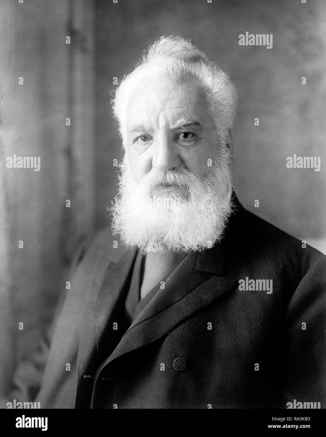 Alexander Graham Bell, inventor of the Telephone ca. 1905-1922 Stock Photo