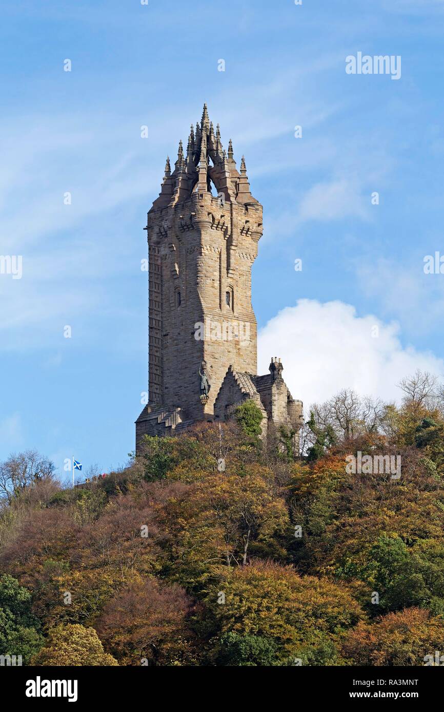 Wallace Monument, Stirling, Scotland, Great Britain Stock Photo