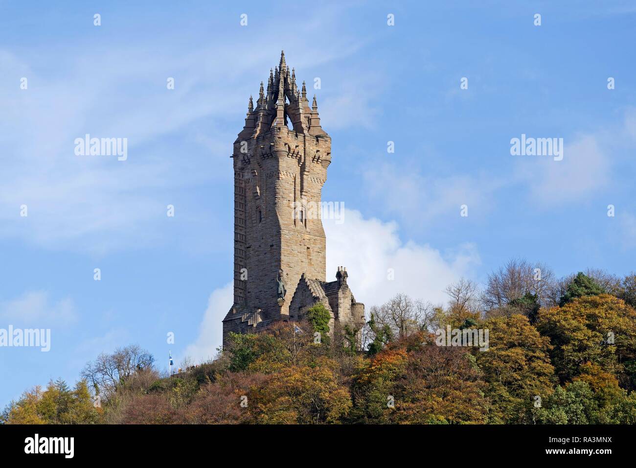 Wallace Monument, Stirling, Scotland, Great Britain Stock Photo