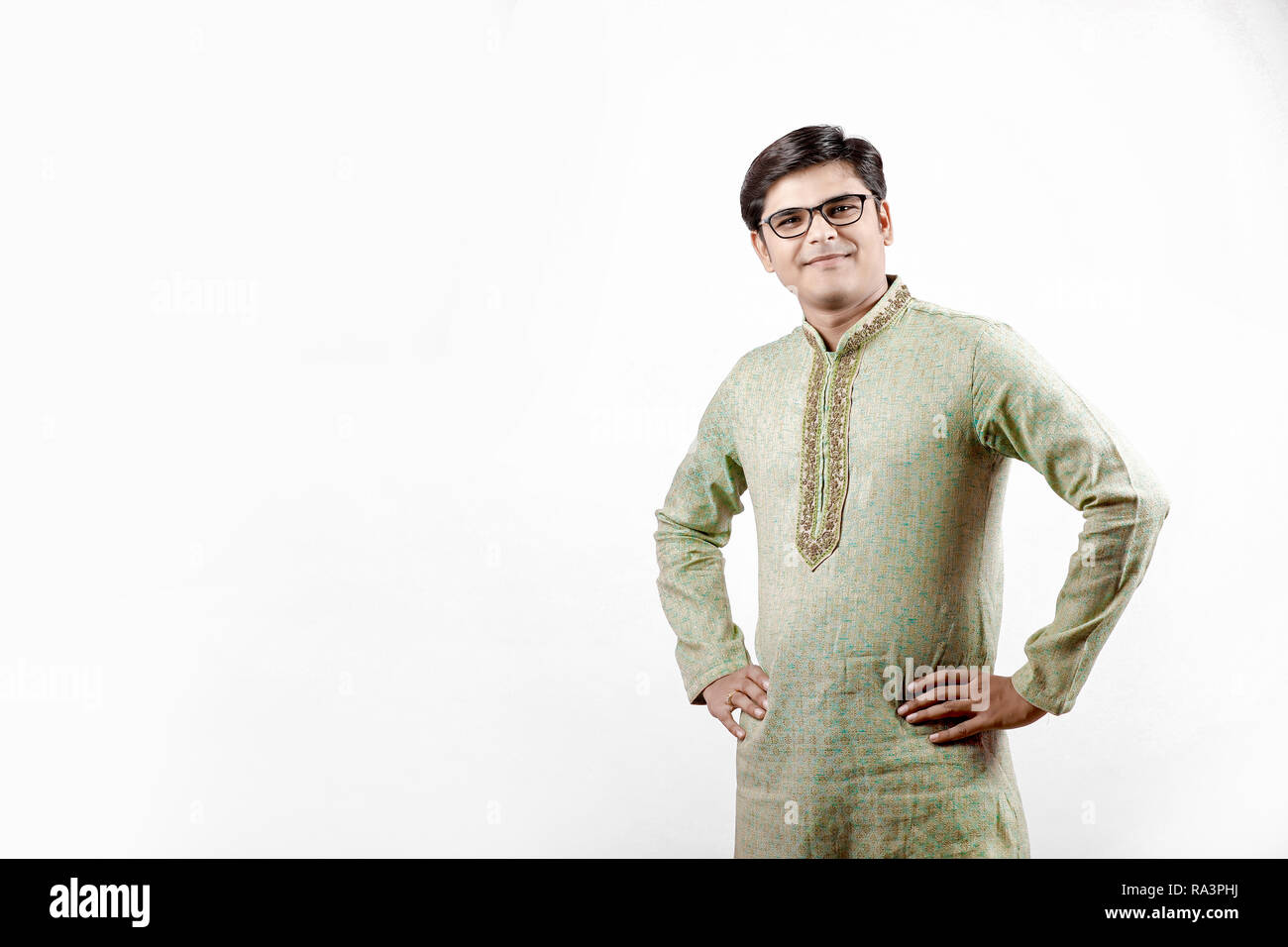 young indian man on traditional wear Stock Photo - Alamy