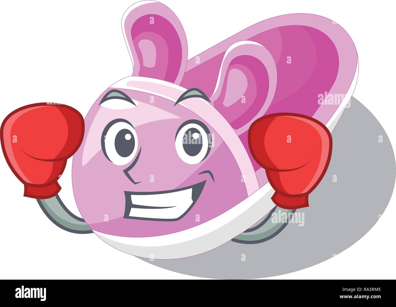 Boxing shoes baby in the shape cartoon Stock Vector Image & Art Alamy