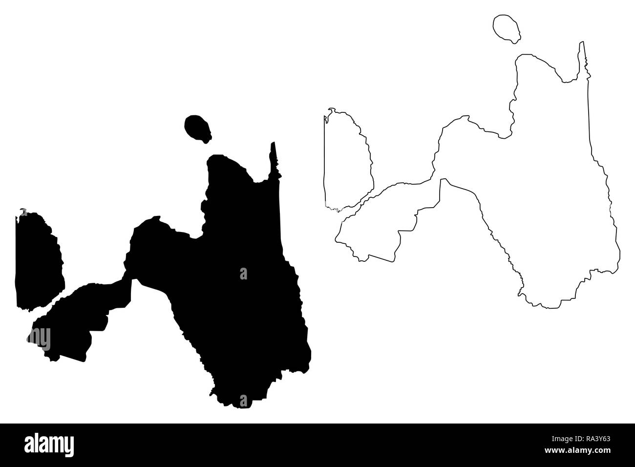 Blank Map Of Mindanao Northern Mindanao Region (Regions And Provinces Of The Philippines,  Republic Of The Philippines) Map Vector Illustration, Scribble Sketch  Region X Map Stock Vector Image & Art - Alamy