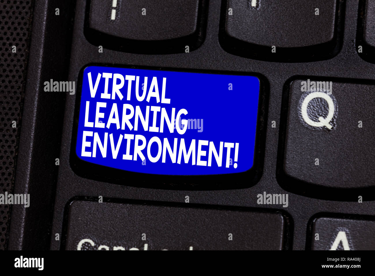 Word writing text Virtual Learning Environment. Business concept for ...