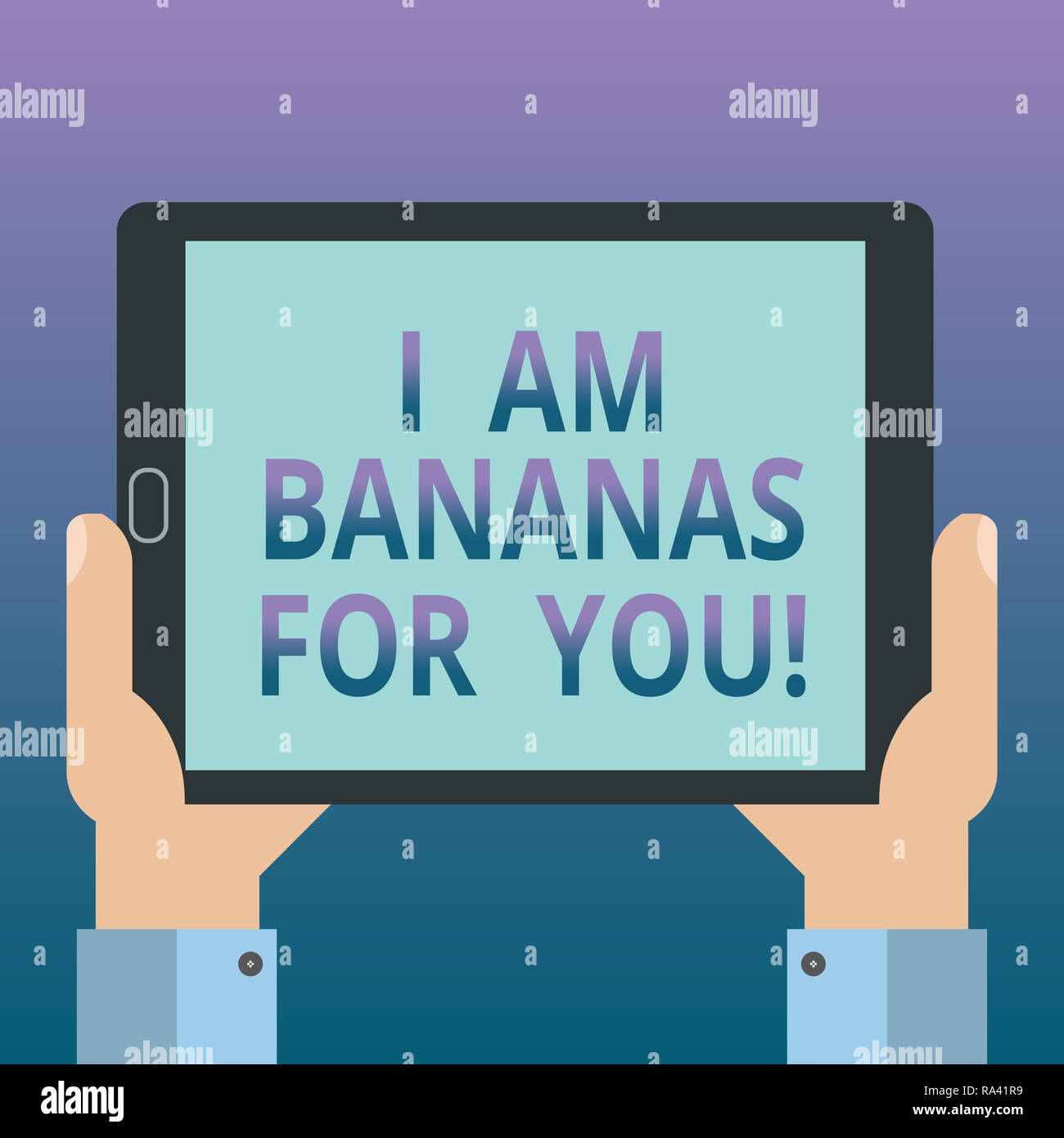 Handwriting Text Writing I Am Bananas For You Concept Meaning To Be Crazy For Someone In Loved Happy Emotion Hu Analysis Hand Holding Blank Screen Ta Stock Photo Alamy Handwriting Text Writing I Am Bananas For You Concept Meaning To Be Crazy For Someone In Loved Happy Emotion Hu Analysis Hand Holding Blank Screen Ta Stock Photo Alamy