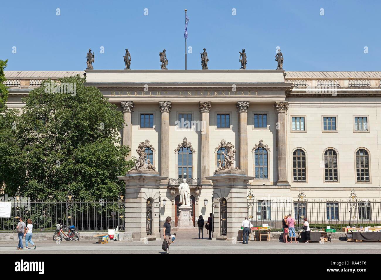 Humboldt University, Berlin, Germany Stock Photo