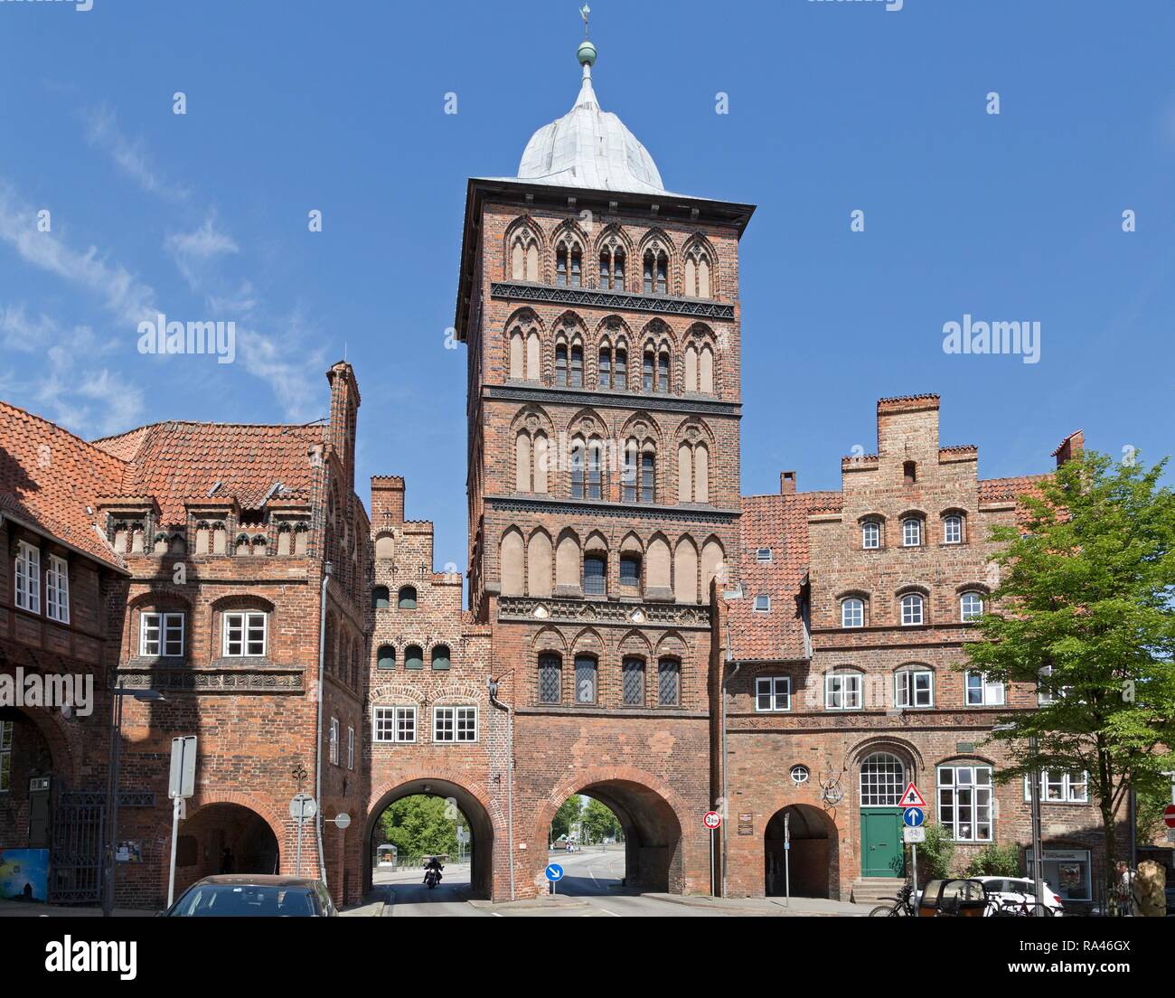 Lubeck castle and city gate hi-res stock photography and images - Alamy