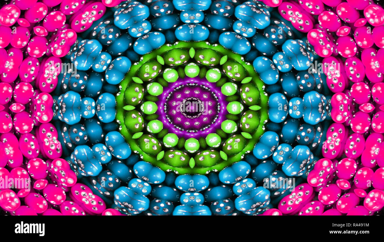 Abstract Colorful Symmetric Pattern Ornamental Decorative Kaleidoscope Abstract Colorful Symmetric Pattern Ornamental Decorative Kaleidoscope